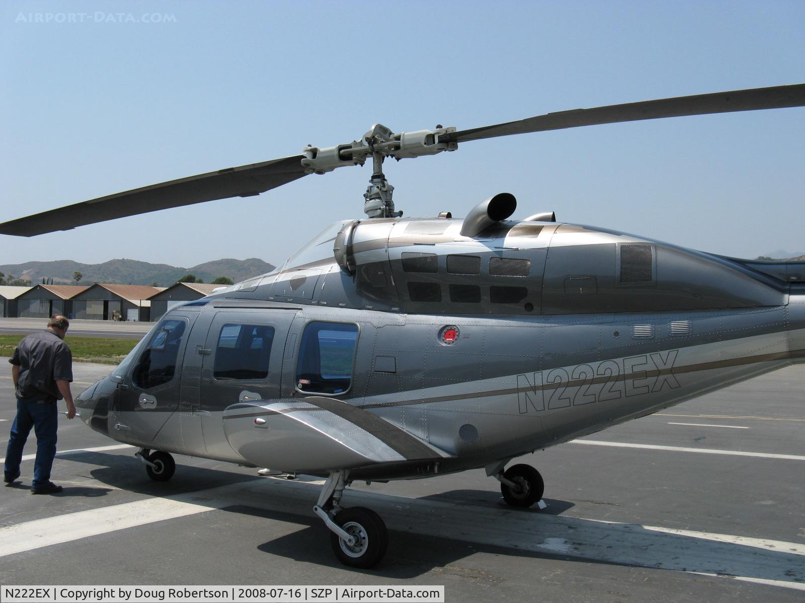 N222EX, 1980 Bell 222 C/N 47043, 1980 Bell 222, two Rolls-Royce Allison 250-C30G2 turboshafts rated 700 shp each for takeoff