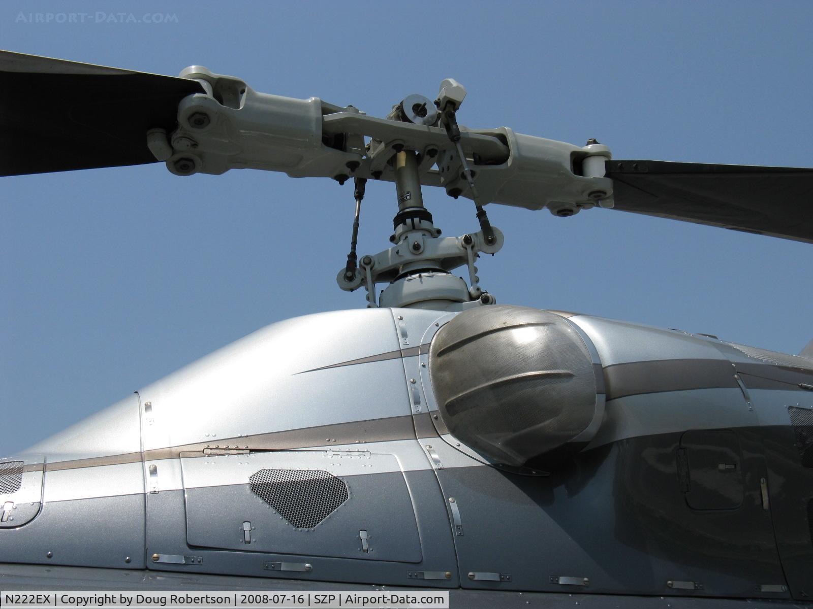 N222EX, 1980 Bell 222 C/N 47043, 1980 Bell 222, two Rolls-Royce Allison 250-C30G2 turboshafts rated 700 shp each for takeoff, rotor blades hub, engine air intake guard