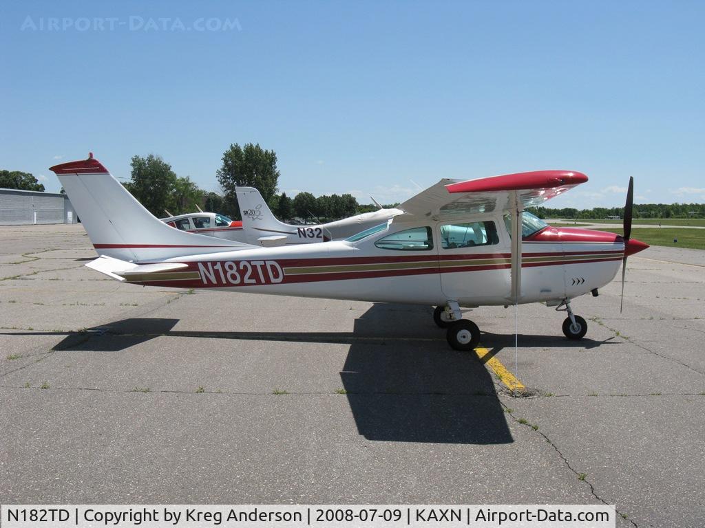 N182TD, 1969 Cessna 182M Skylane C/N 18259901, On the ramp.