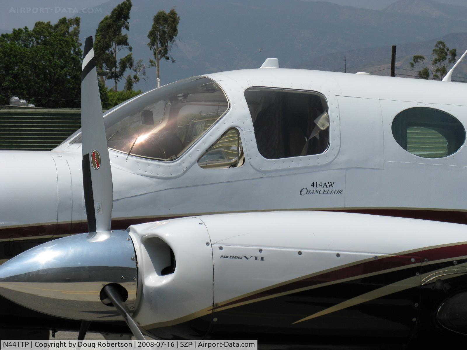 N441TP, 1978 Cessna 414A Chancellor C/N 414A0057, 1978 Cessna 414A CHANCELLOR, two Continental TSIO-520-NB turbocharged 310 Hp each, bonded wet wing, cabin pressure 6,000' to 20,000'