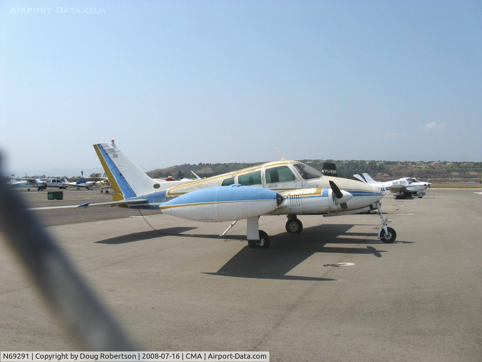 N69291, 1961 Cessna 310F C/N 310-0030, 1961 Cessna 310F, two Continental IO-470-D 260 Hp each