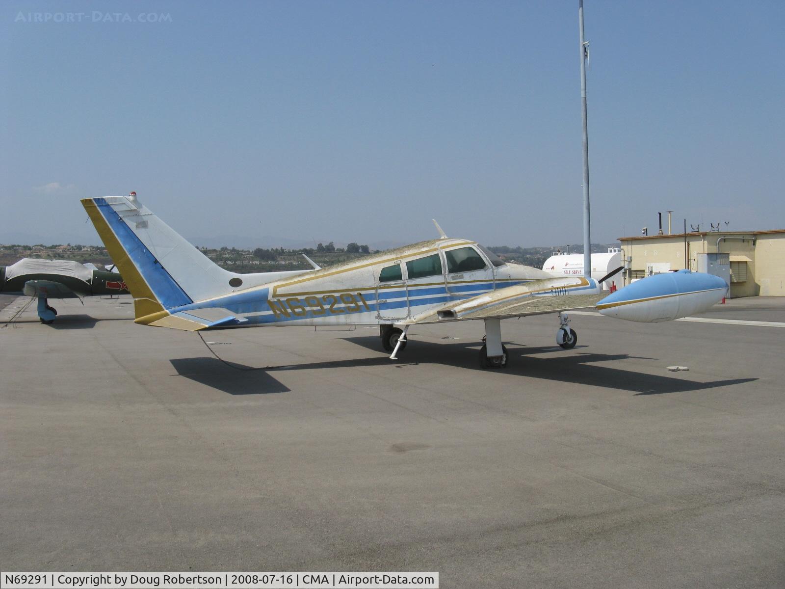 N69291, 1961 Cessna 310F C/N 310-0030, 1961 Cessna 310F, two Continental IO-470-D 260 Hp each