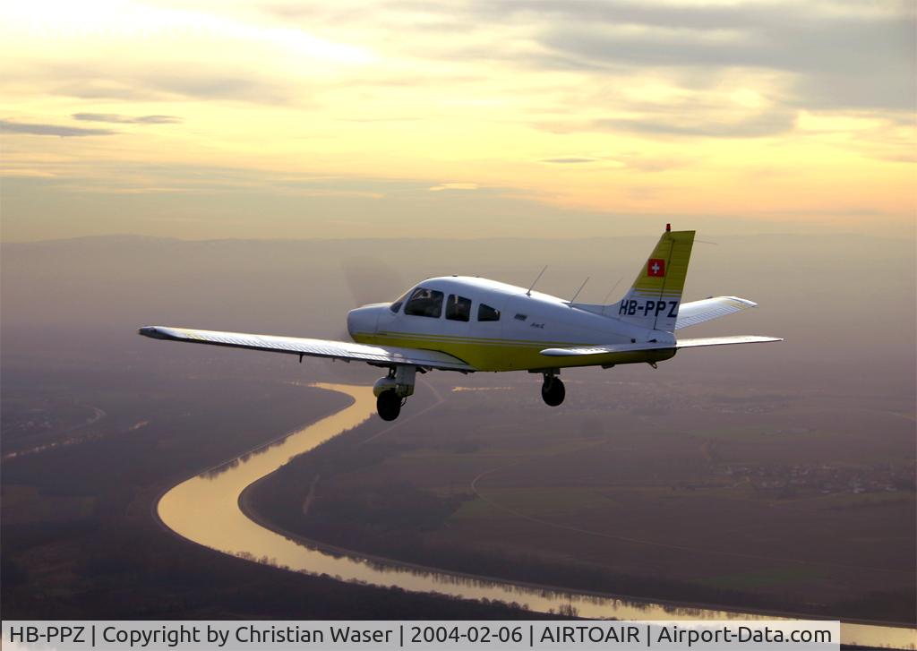 HB-PPZ, Piper PA-28-181 Archer II C/N 28-90146, Swiss Aviation Training