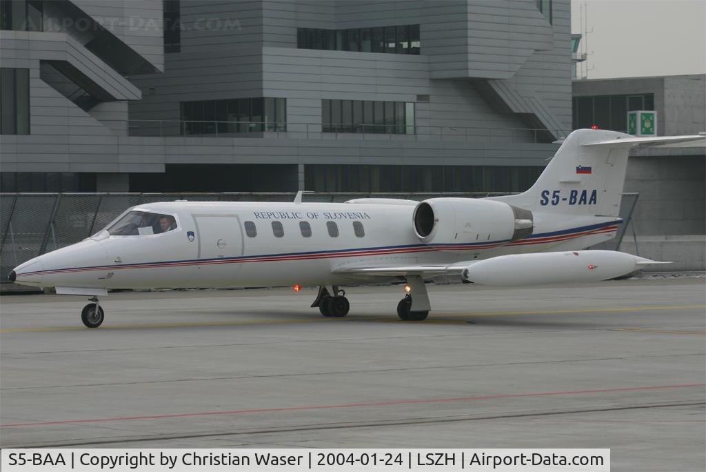 S5-BAA, 1986 Learjet 35A C/N 35A-618, Republic of Slovenia