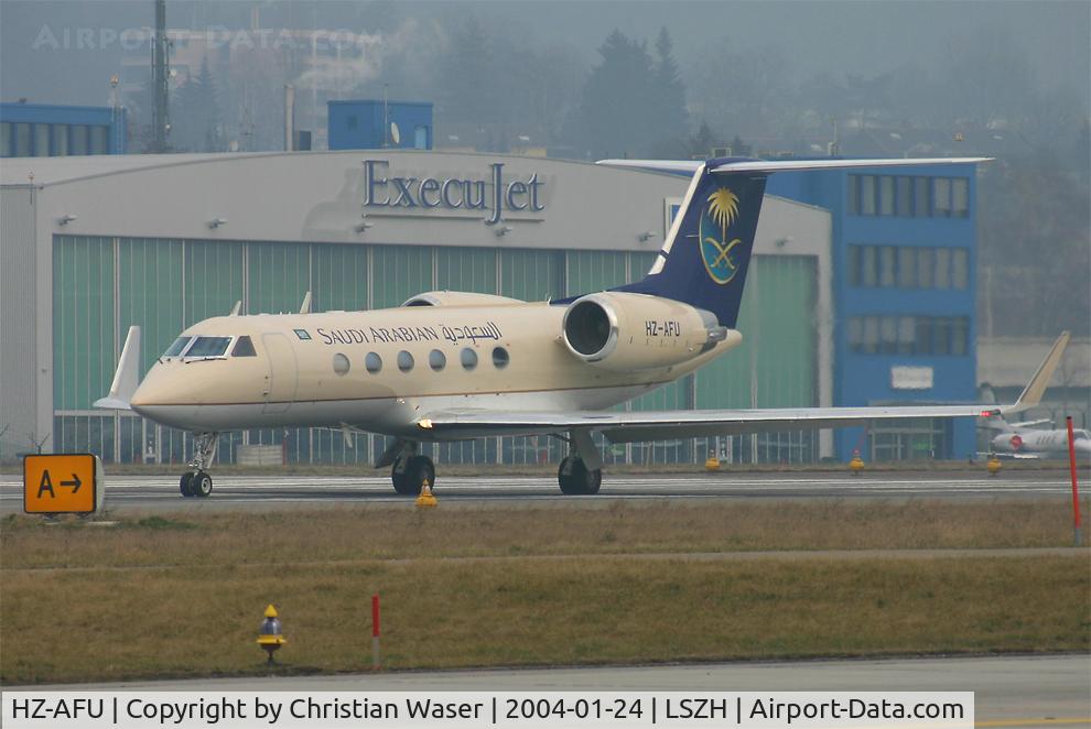 HZ-AFU, 1987 Gulfstream Aerospace Gulfstream IV C/N 1031, Saudi Arabian