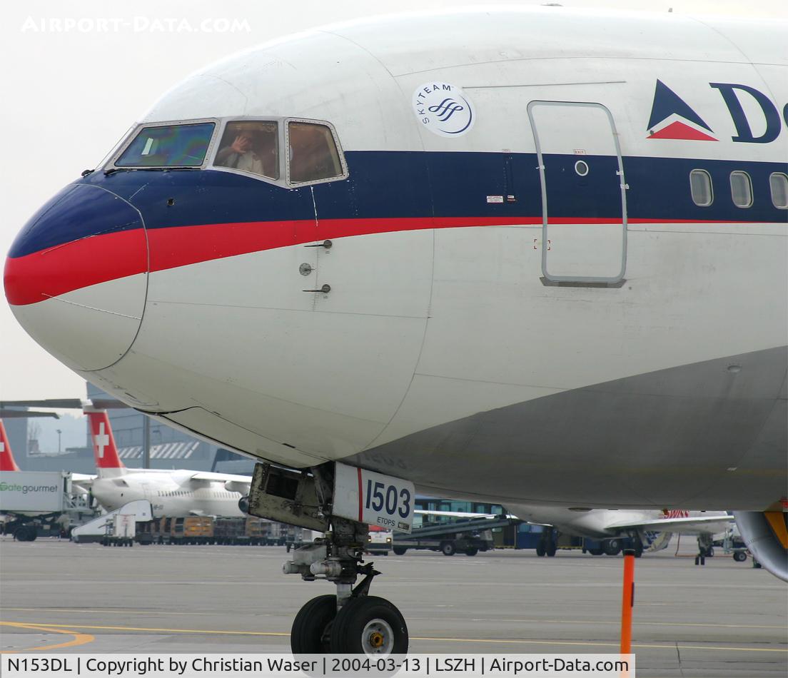 N153DL, 1990 Boeing 767-3P6 C/N 24985, Delta