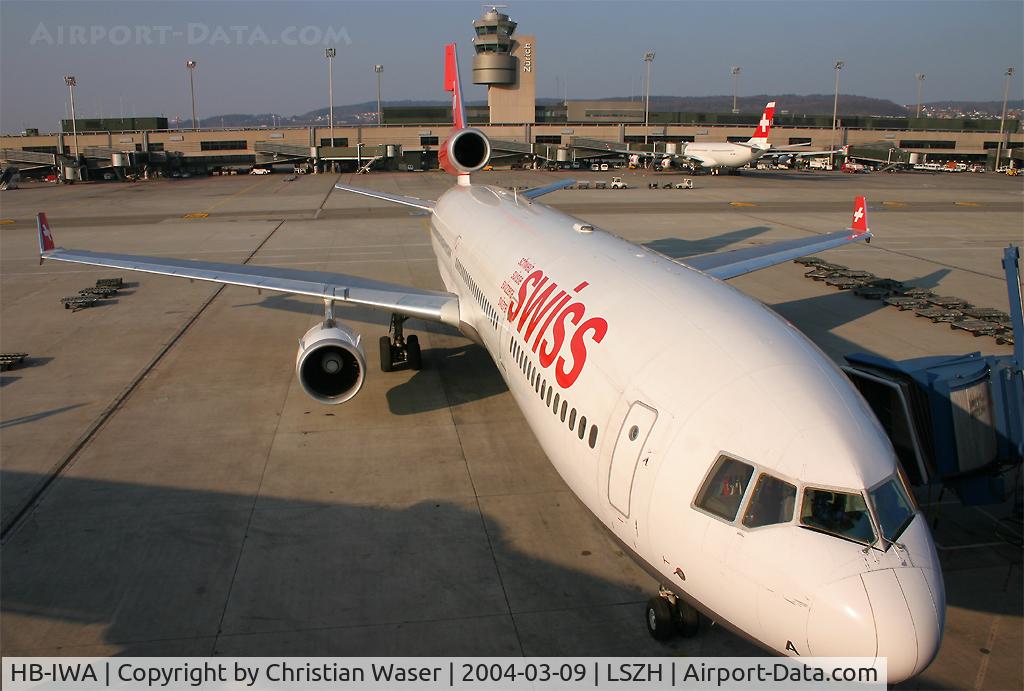 HB-IWA, 1990 McDonnell Douglas MD-11 C/N 48443, Swiss