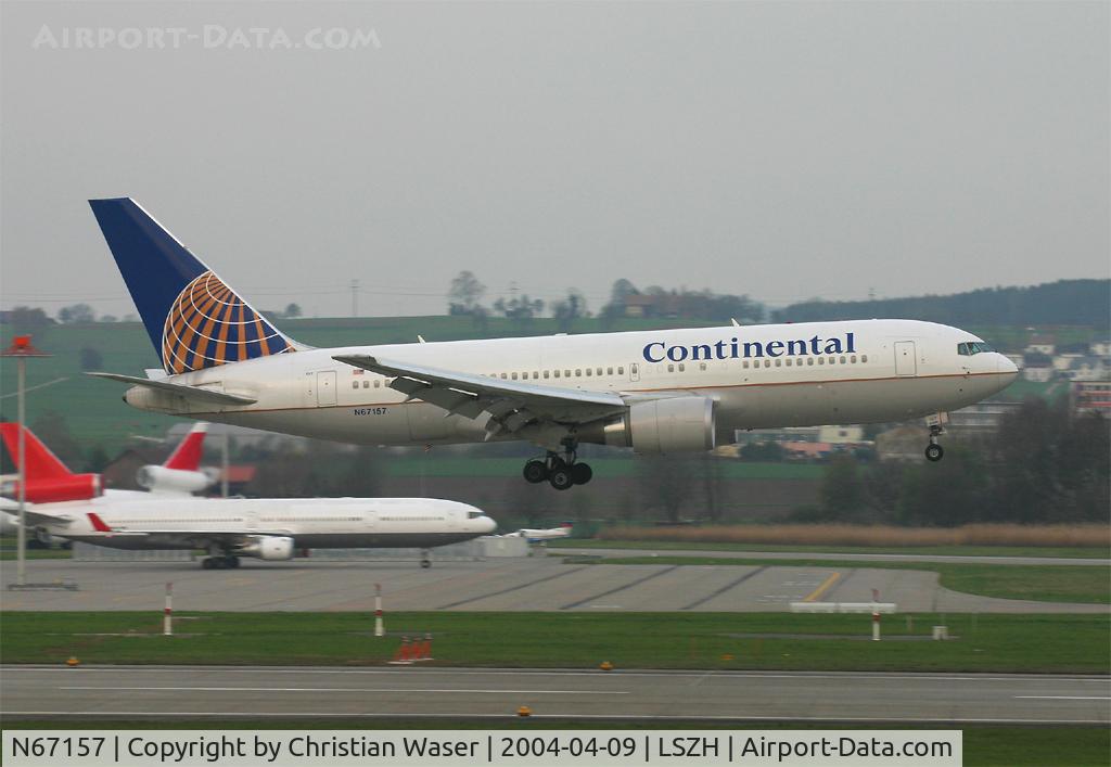 N67157, 2001 Boeing 767-224 C/N 30436, Continental