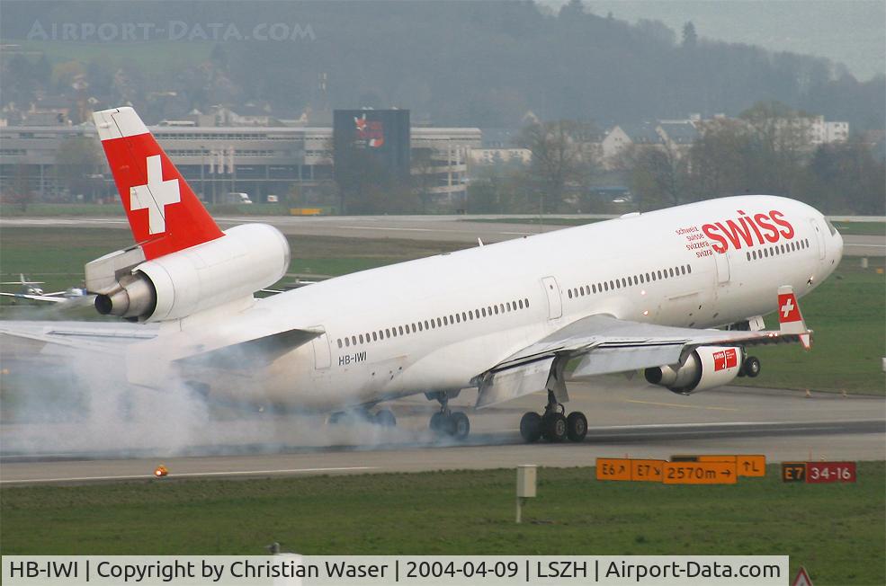 HB-IWI, 1991 McDonnell Douglas MD-11F C/N 48454, Swiss