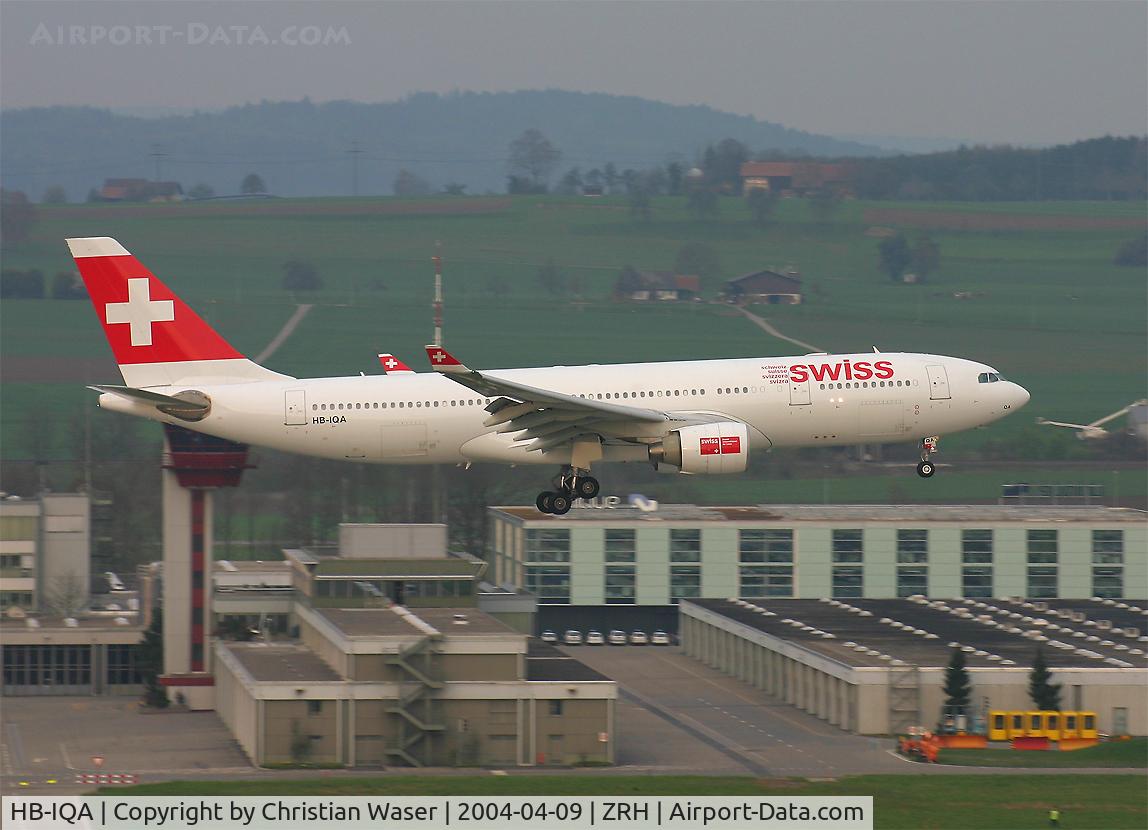 HB-IQA, 1998 Airbus A330-223 C/N 229, Swiss