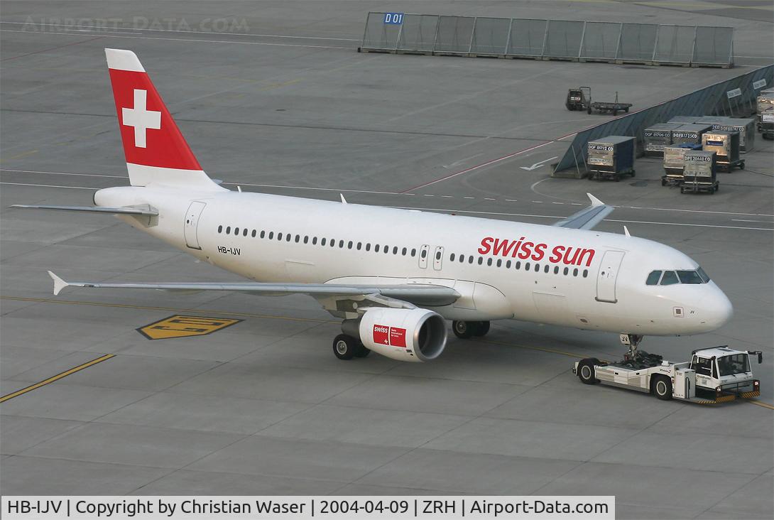 HB-IJV, 2003 Airbus A320-214 C/N 2024, Swiss Sun