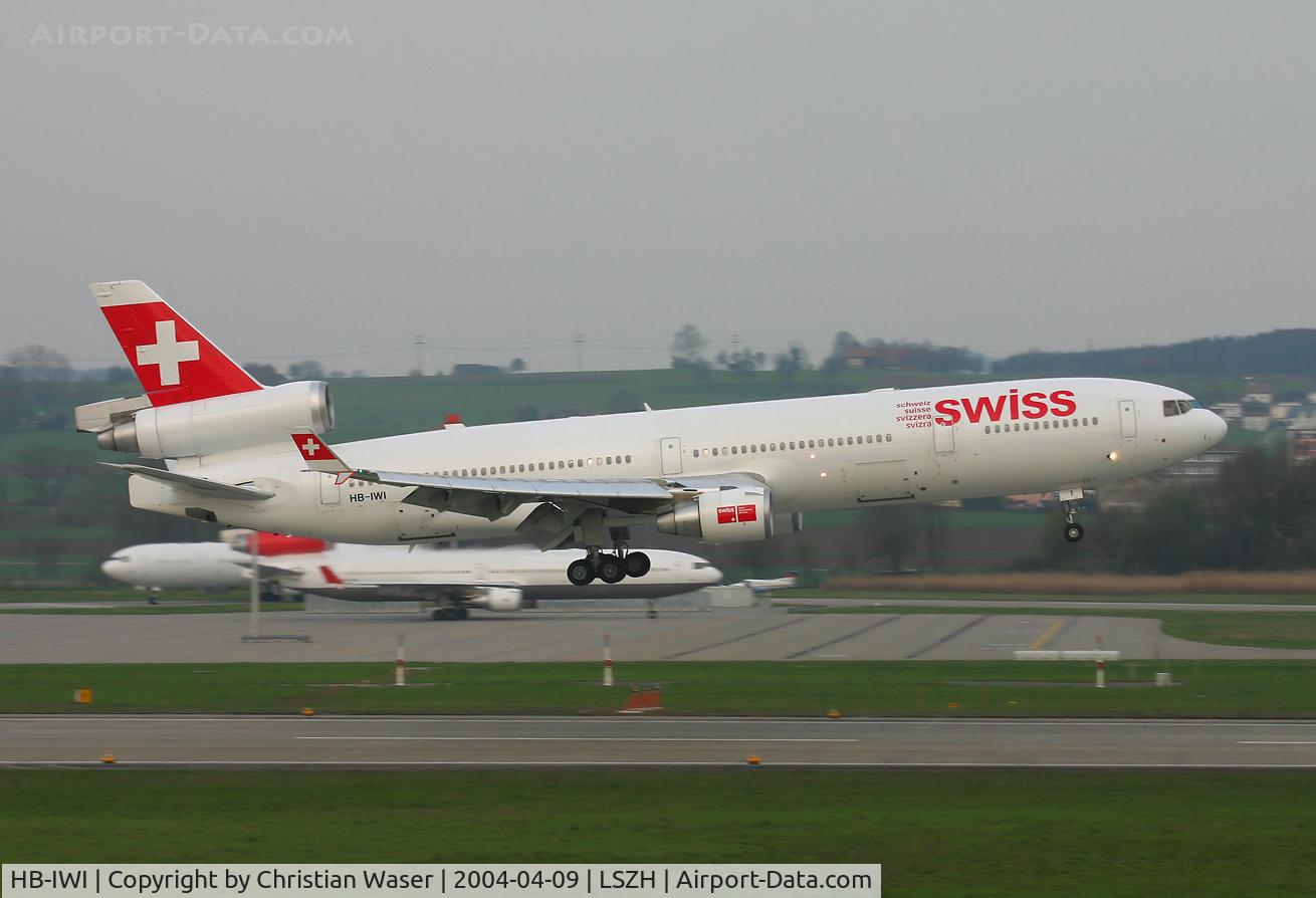 HB-IWI, 1991 McDonnell Douglas MD-11F C/N 48454, Swiss