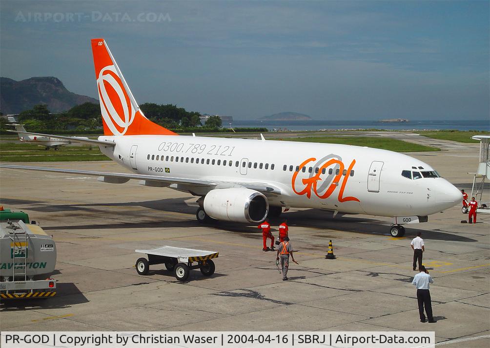 PR-GOD, Boeing 737-75B C/N 28105/66, GOL
