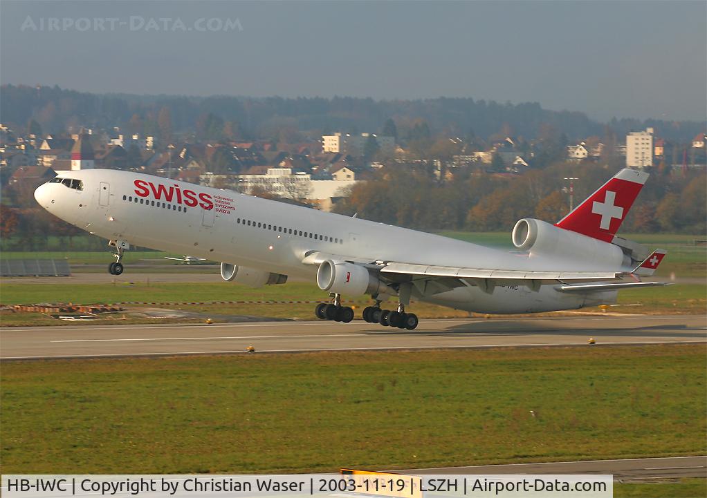 HB-IWC, 1991 McDonnell Douglas MD-11 C/N 48445, Swiss