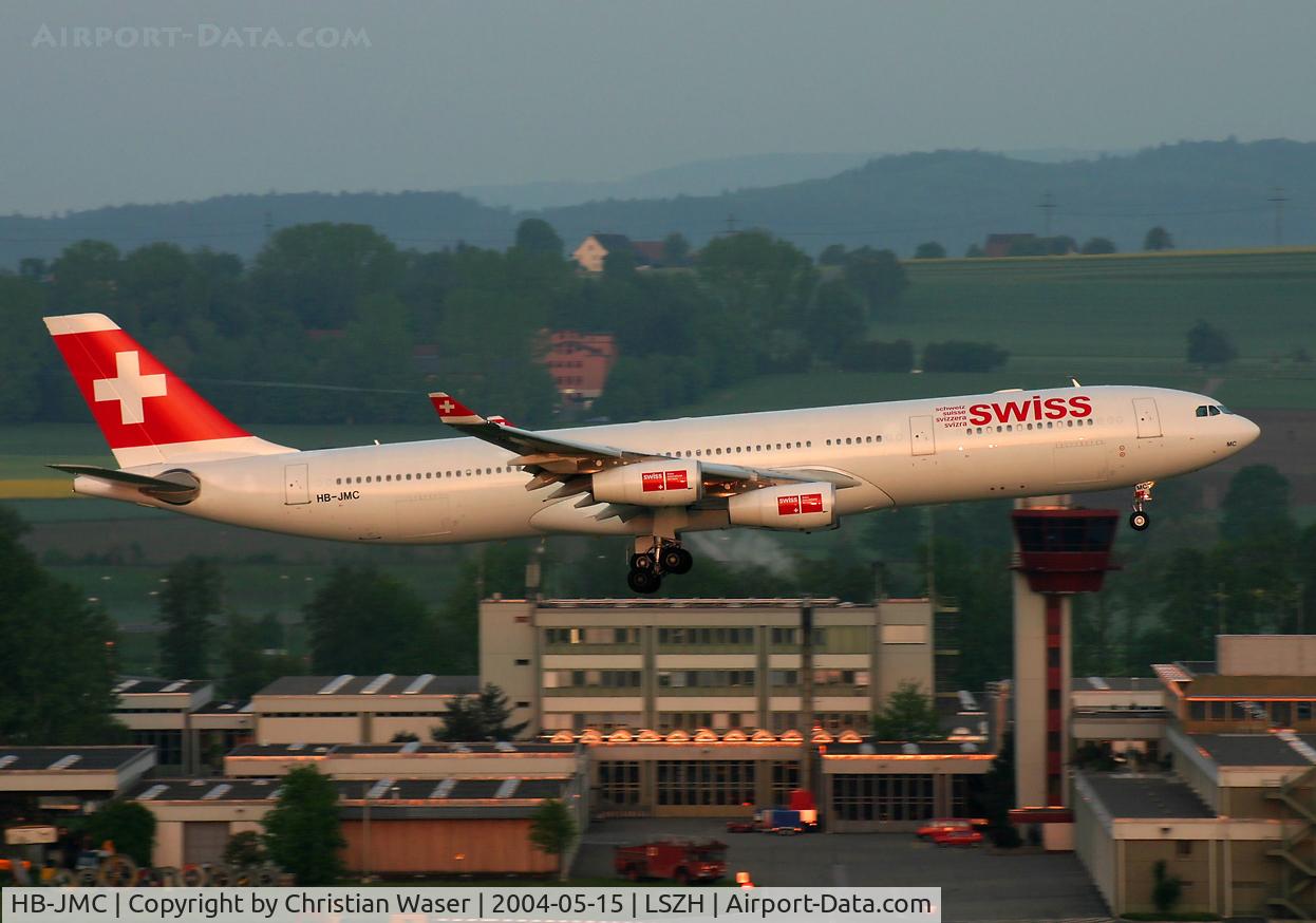 HB-JMC, 2003 Airbus A340-313 C/N 546, Swiss
