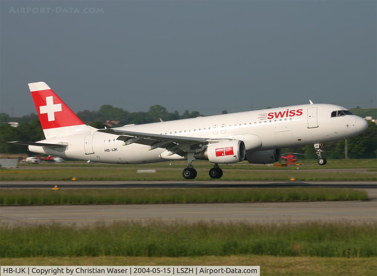 HB-IJK, 1996 Airbus A320-214 C/N 596, Swiss