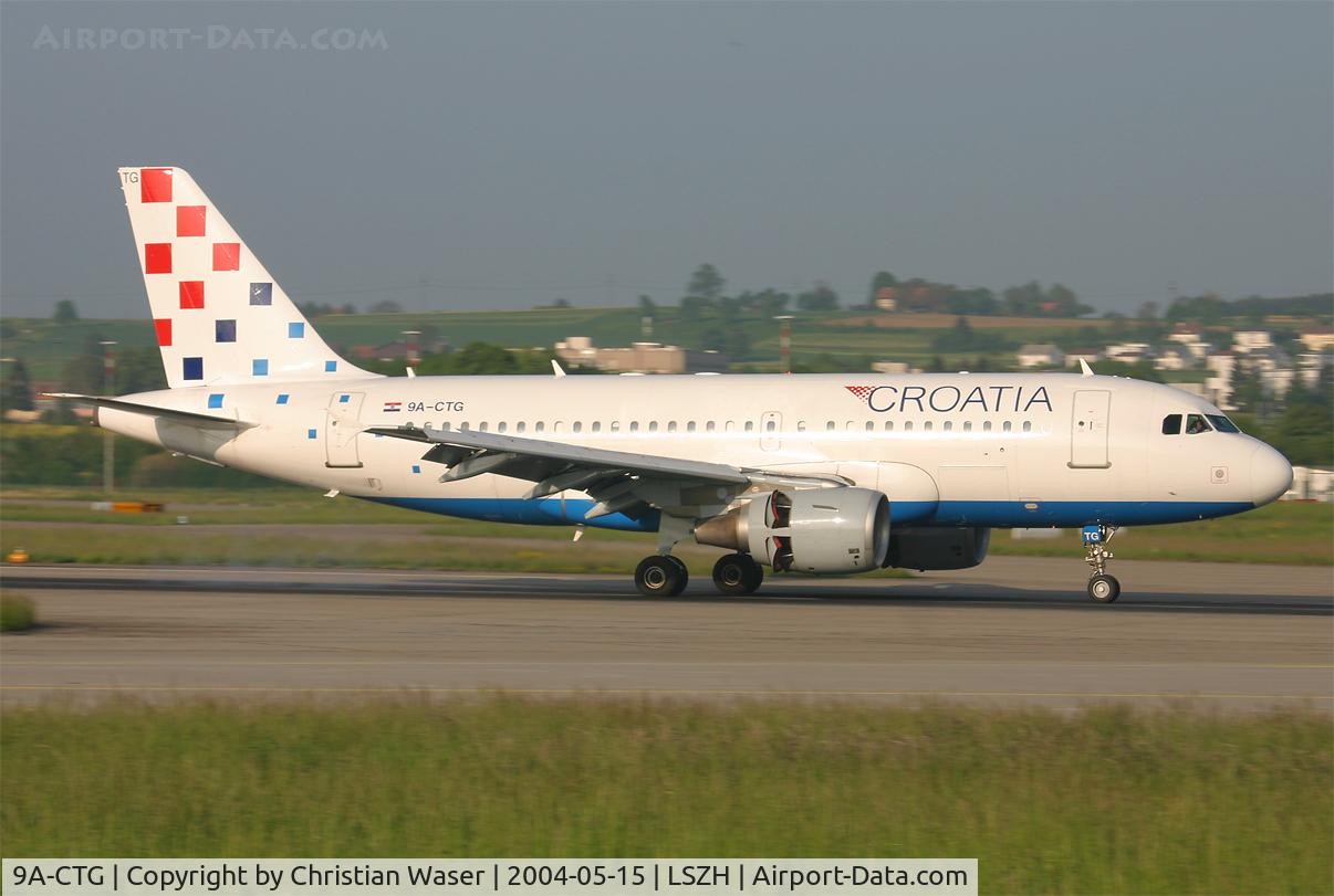 9A-CTG, 1998 Airbus A319-112 C/N 767, Croatia