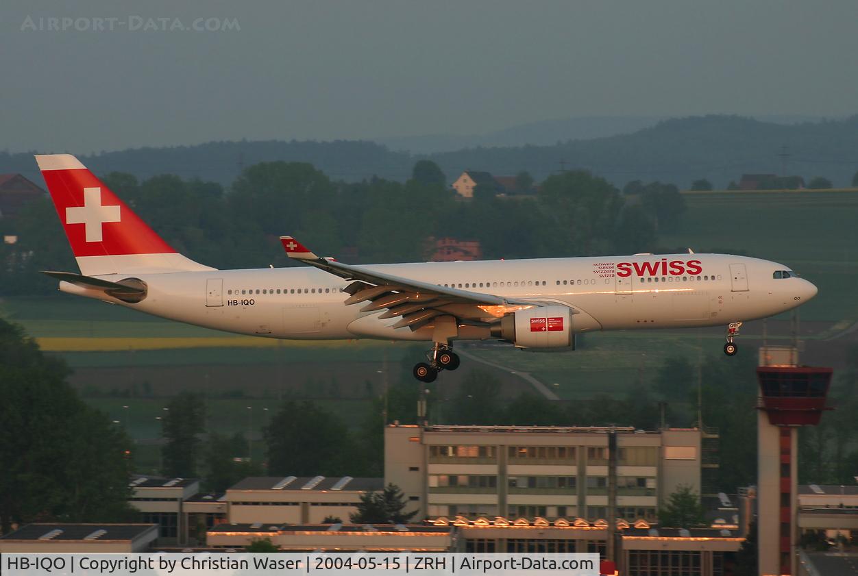 HB-IQO, 2000 Airbus A330-223 C/N 343, Swiss