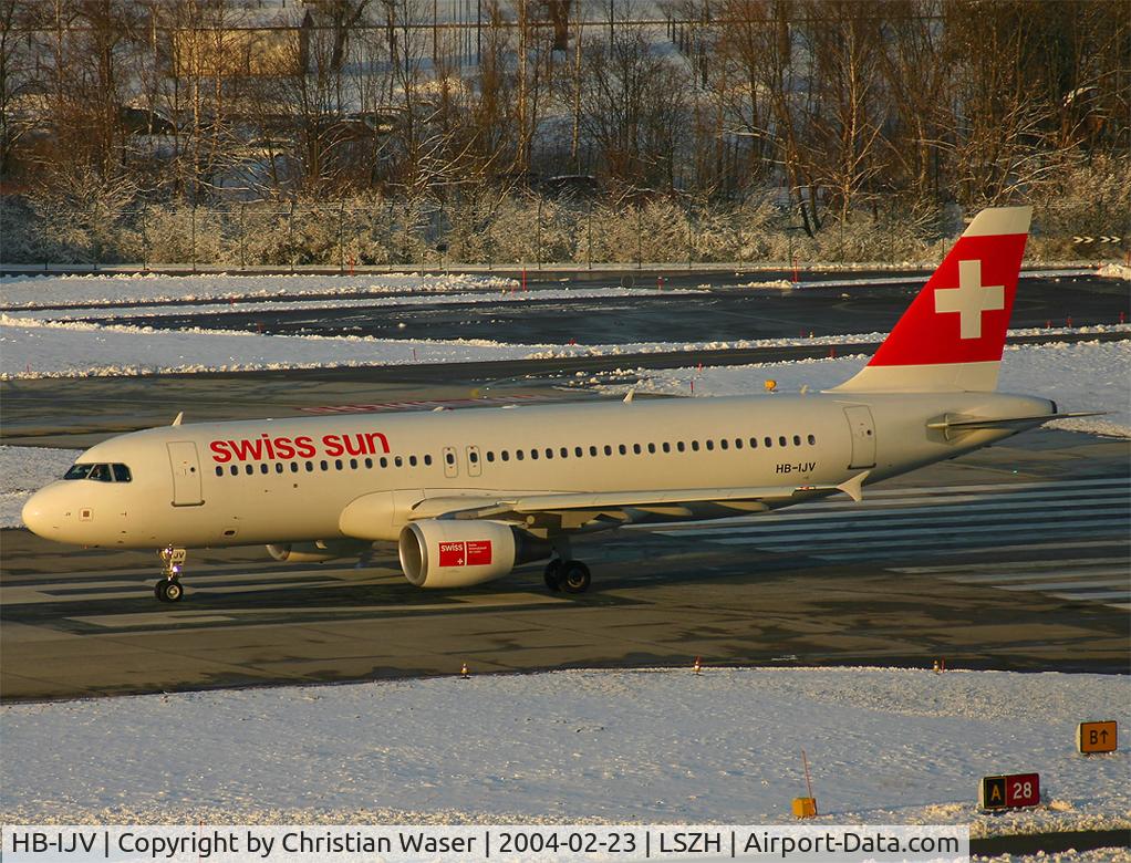 HB-IJV, 2003 Airbus A320-214 C/N 2024, Swiss Sun
