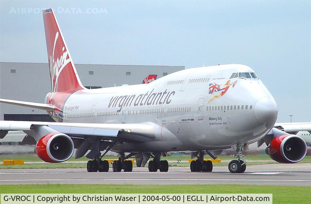 G-VROC, 2003 Boeing 747-41R C/N 32746, Virgin Atlantic