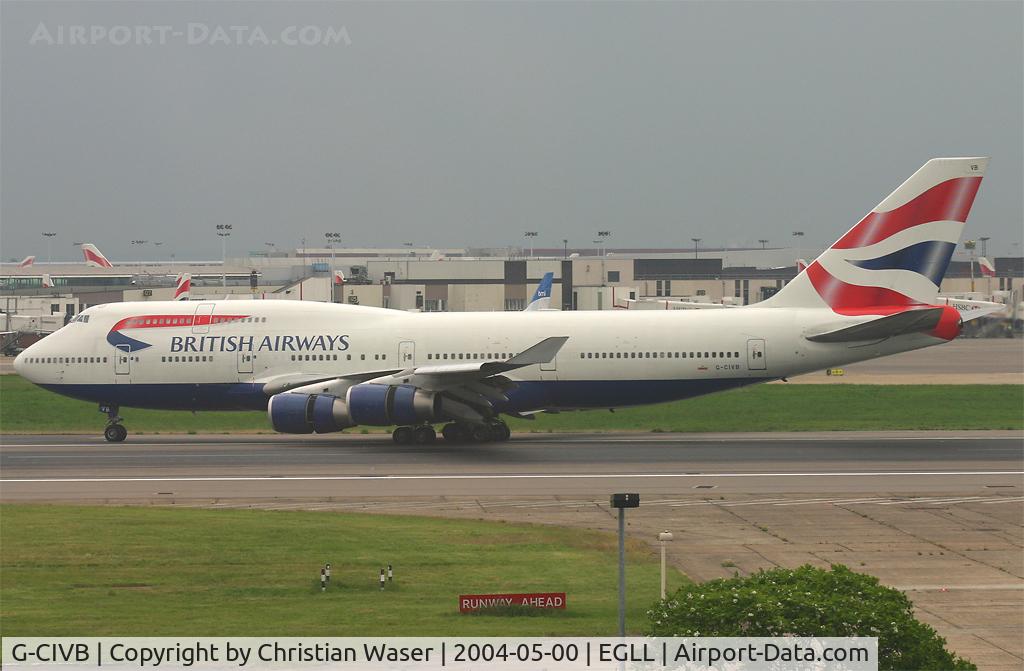 G-CIVB, 1994 Boeing 747-436 C/N 25811, British Airways