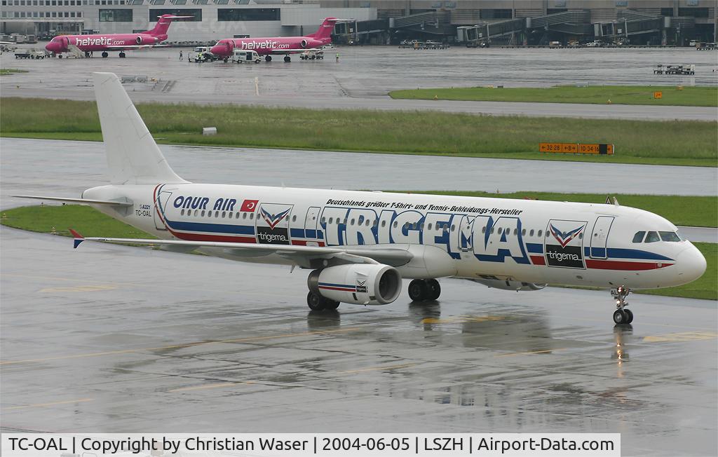 TC-OAL, 1999 Airbus A321-231 C/N 1004, Onur Air