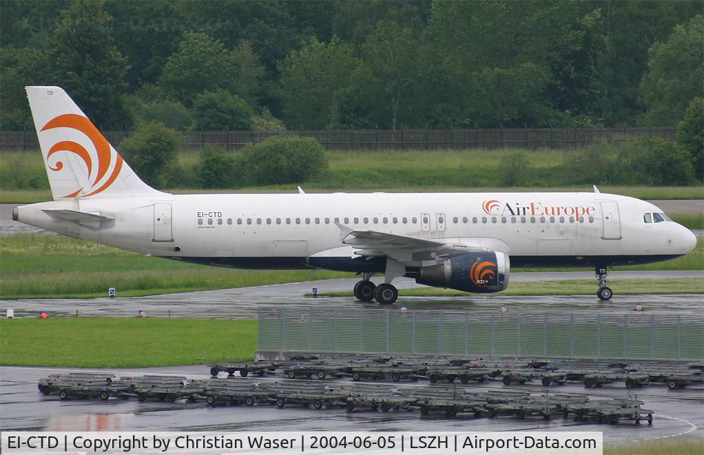 EI-CTD, 1989 Airbus A320-211 C/N 085, Air Europe