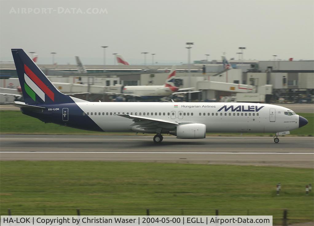 HA-LOK, 2004 Boeing 737-8Q8 C/N 30669, Malev