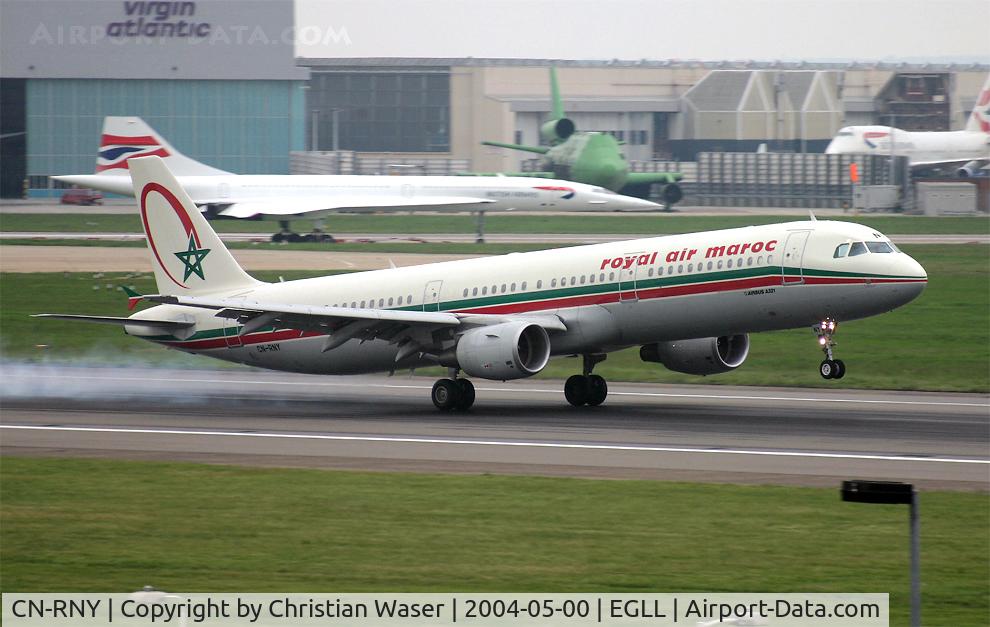 CN-RNY, 2003 Airbus A321-211 C/N 2076, RAM