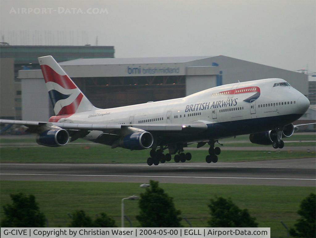 G-CIVE, 1994 Boeing 747-436 C/N 27350, British Airways