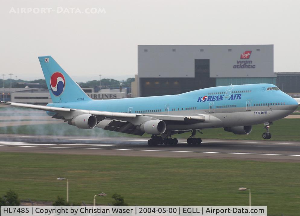 HL7485, 1992 Boeing 747-4B5 C/N 26395, Korean Air