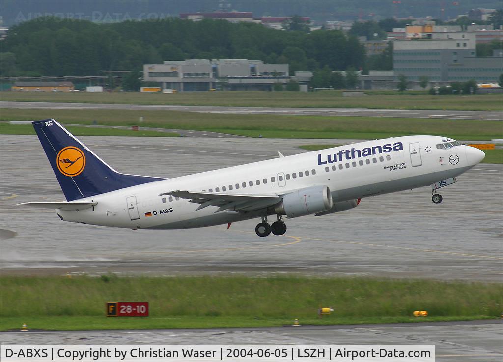 D-ABXS, 1988 Boeing 737-330 C/N 24280, Lufthansa