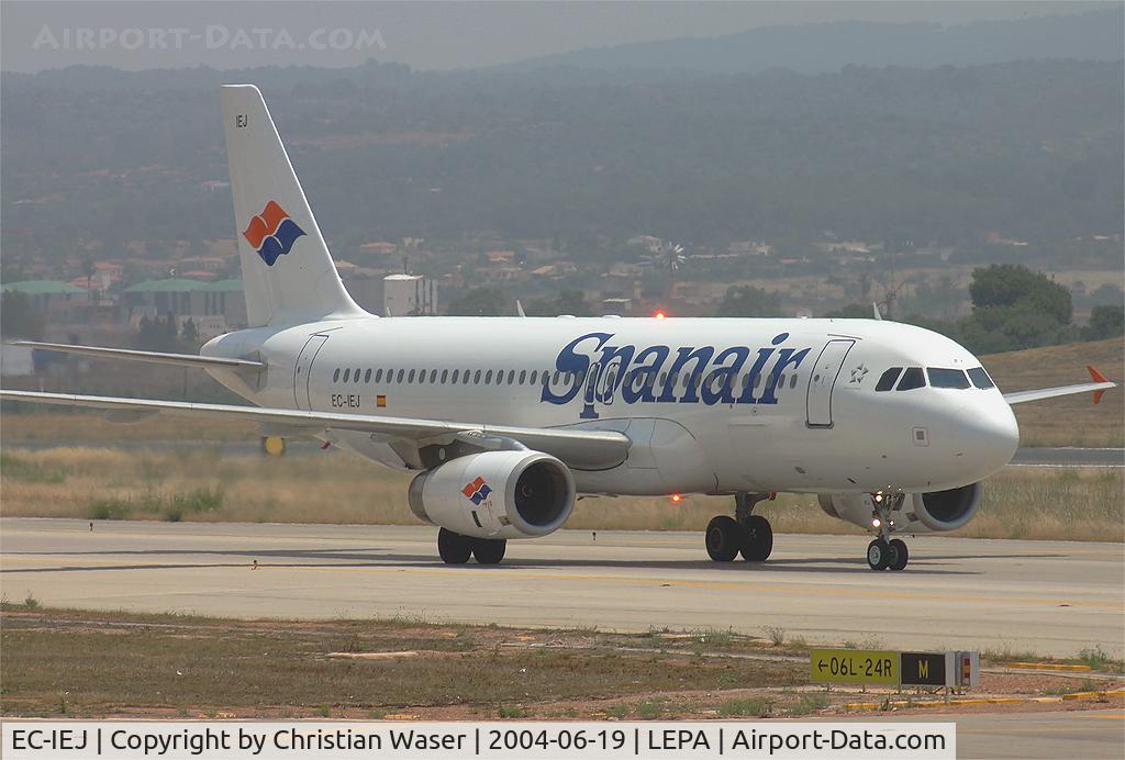 EC-IEJ, 2002 Airbus A320-232 C/N 1749, Spanair