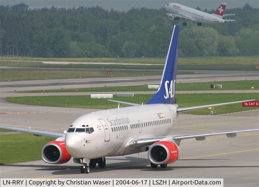 LN-RRY, 1998 Boeing 737-683 C/N 28297, SAS