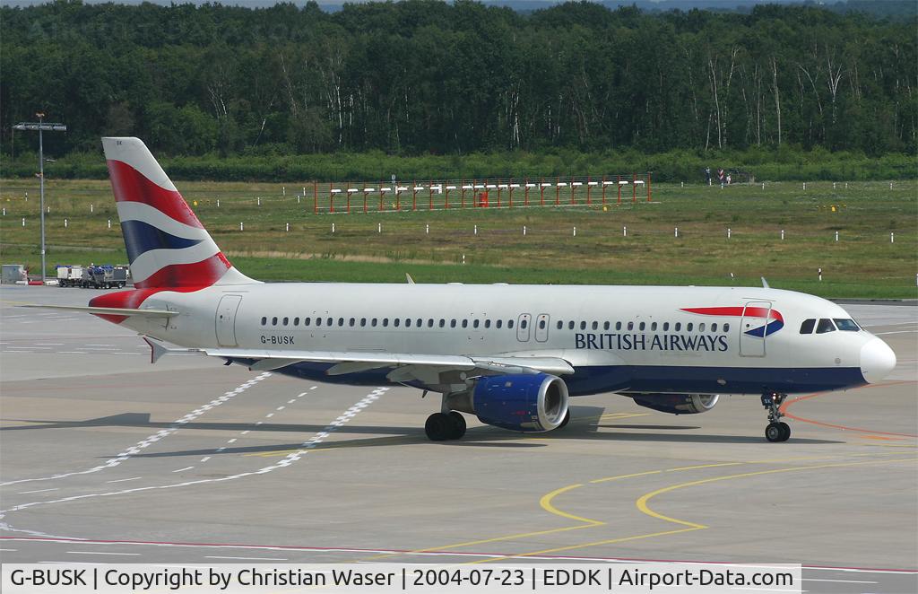 G-BUSK, 1990 Airbus A320-211 C/N 120, British Airways