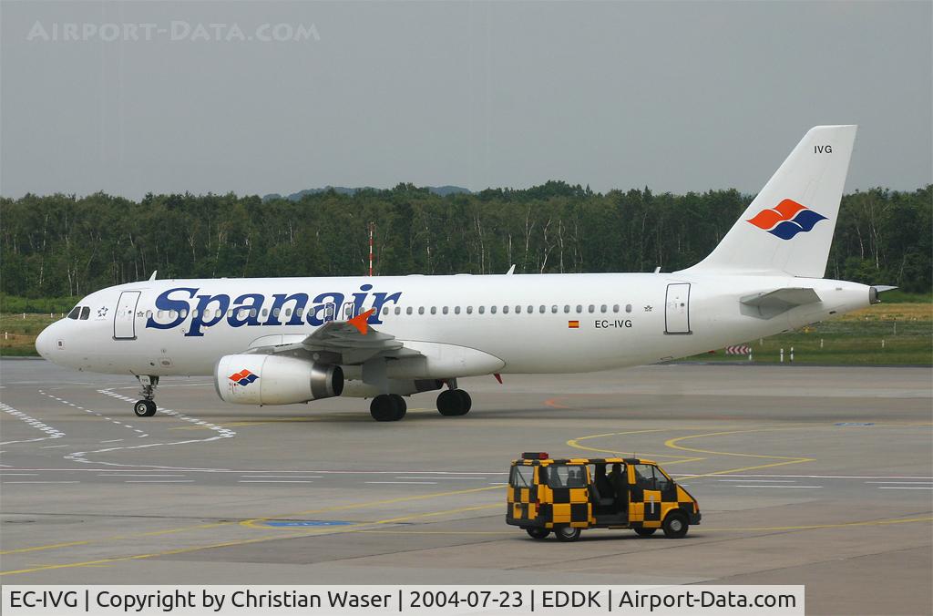EC-IVG, 2004 Airbus A320-232 C/N 2168, Spanair