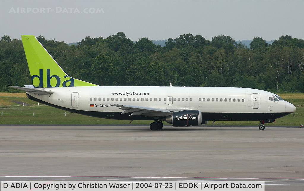 D-ADIA, 1999 Boeing 737-33Q C/N 30333, DBA