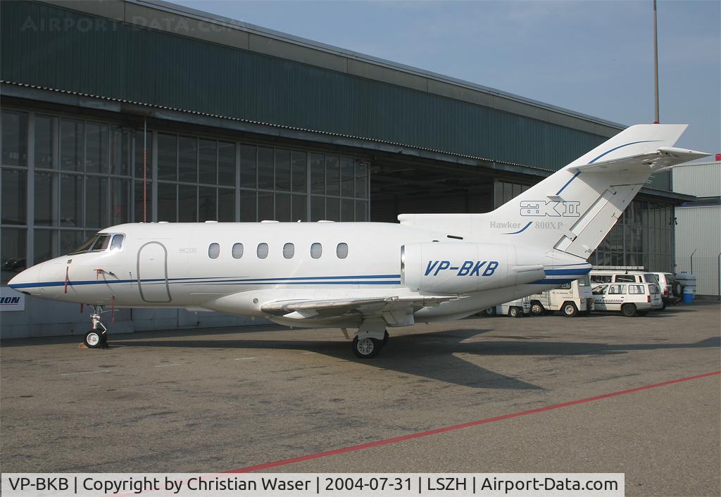 VP-BKB, 2001 Raytheon Hawker 800XP C/N 258539, untitled