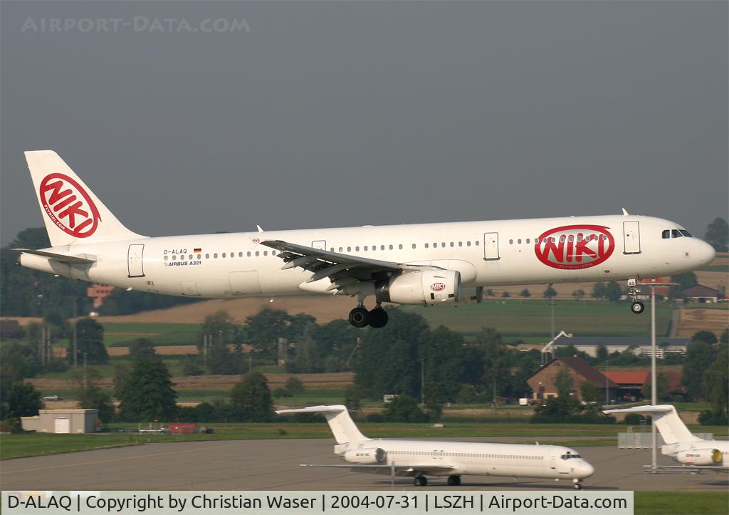 D-ALAQ, 2001 Airbus A321-231 C/N 1438, Flyniki