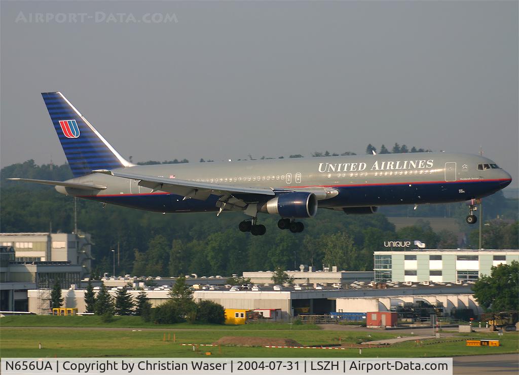 N656UA, 1992 Boeing 767-322 C/N 25394, United Airlines