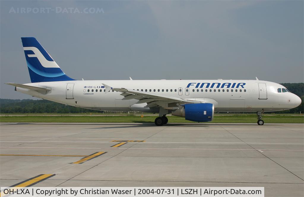 OH-LXA, 2001 Airbus A320-214 C/N 1405, Finnair