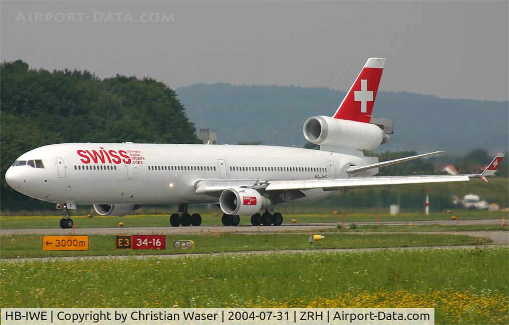 HB-IWE, 1991 McDonnell Douglas MD-11F C/N 48447, Swiss