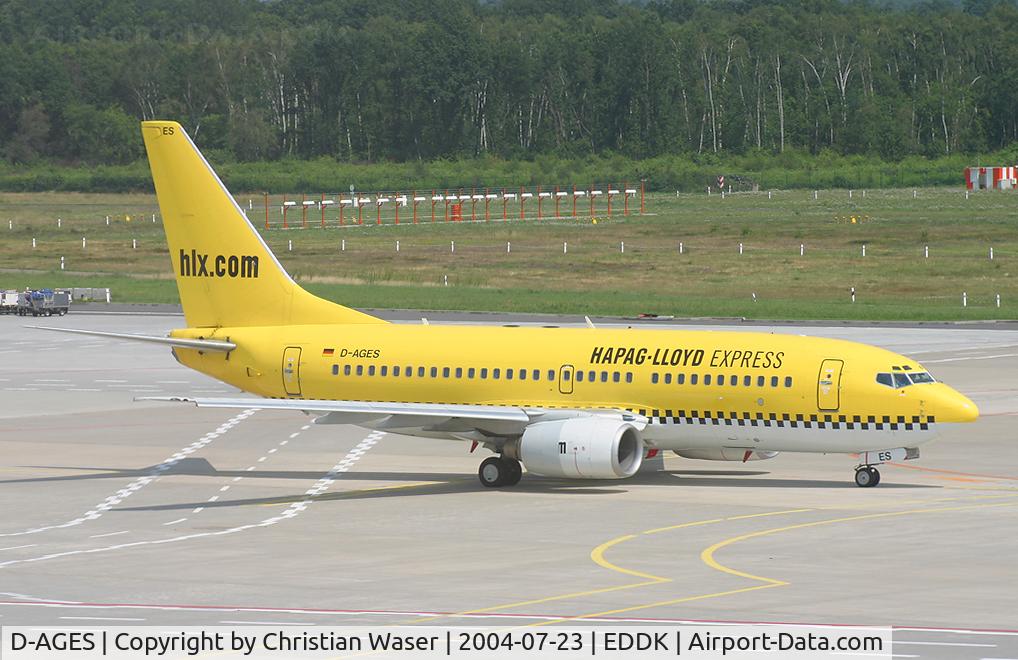 D-AGES, 1998 Boeing 737-75B C/N 28108, hlx
