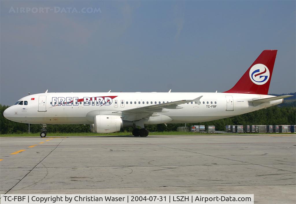 TC-FBF, 1991 Airbus A320-211 C/N 288, Freebird