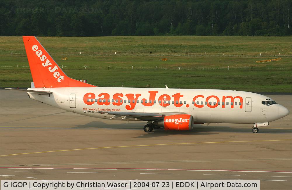 G-IGOP, 1999 Boeing 737-36N C/N 28602, easyjet