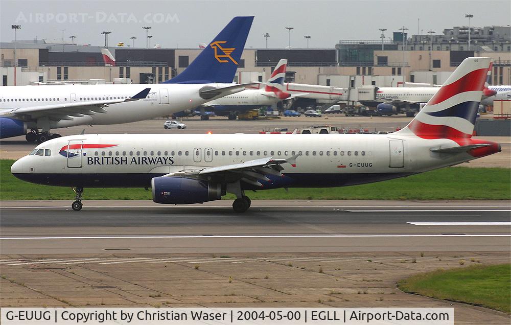 G-EUUG, 2002 Airbus A320-232 C/N 1829, British Airways