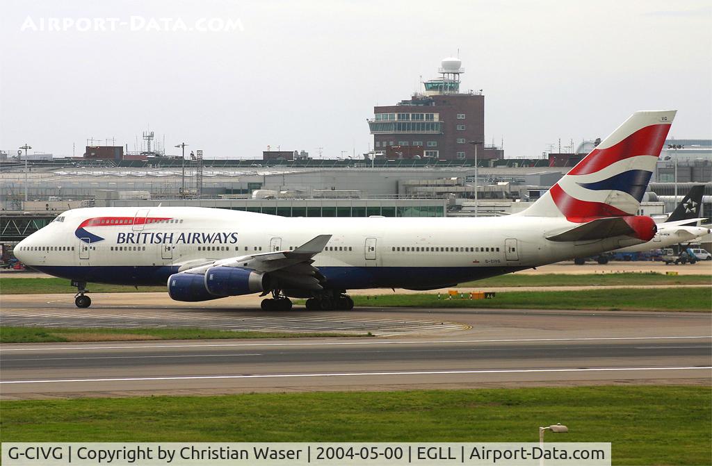 G-CIVG, 1995 Boeing 747-436 C/N 25813, British Airways