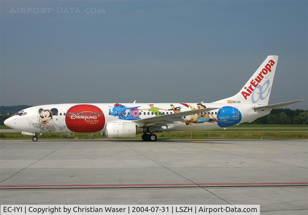 EC-IYI, 2000 Boeing 737-883 C/N 30194, Air Europa