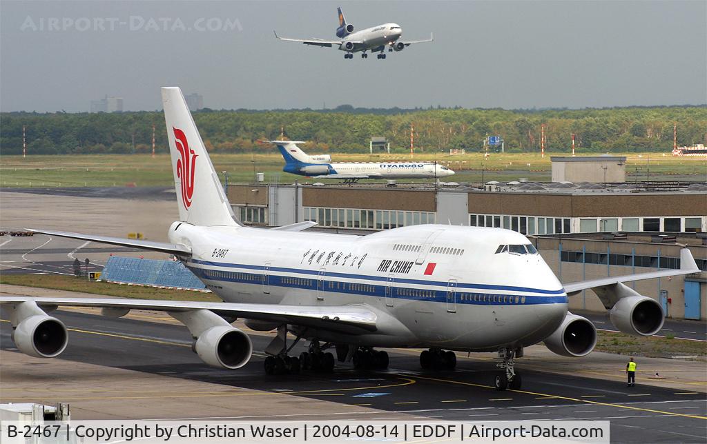 B-2467, 1997 Boeing 747-4J6M C/N 28754, Air China