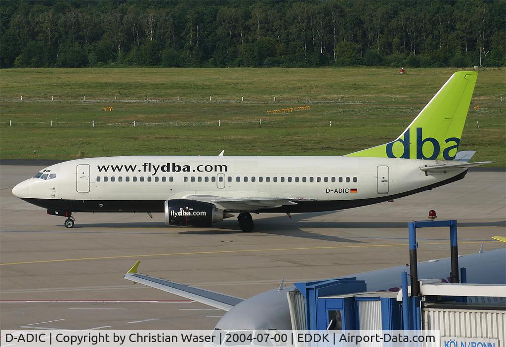 D-ADIC, 1999 Boeing 737-36Q C/N 30335, DBA